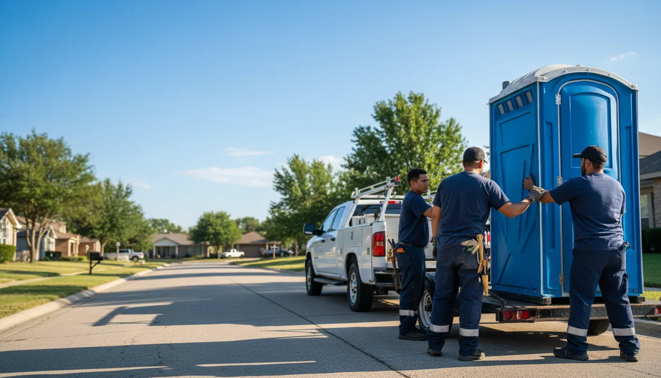 Portable Toilet Rental in Georgetown, TX near me